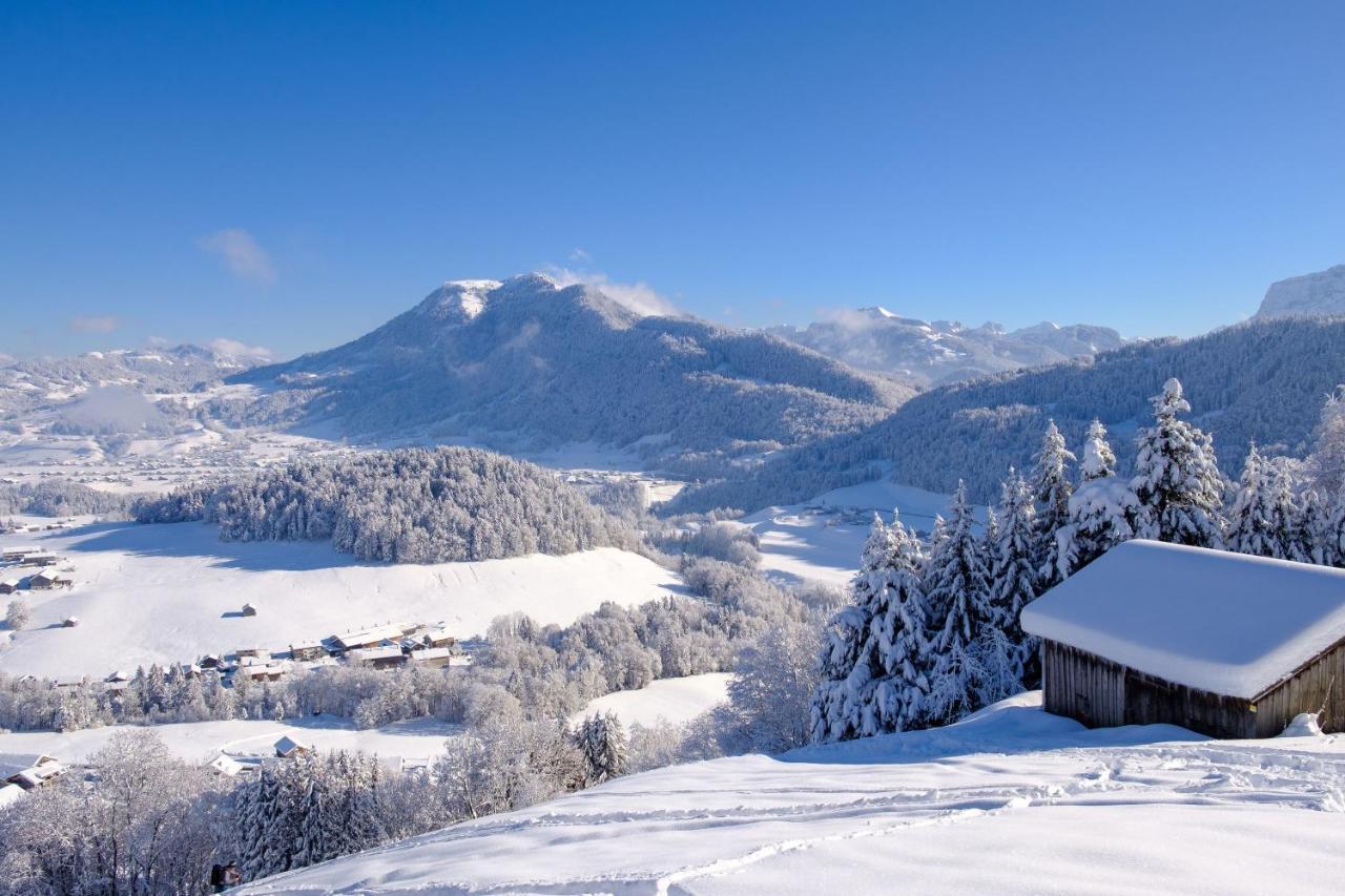 Heuberg 1014 - Ferien - Wohnen Apartamento Schwarzenberg im Bregenzerwald Exterior foto